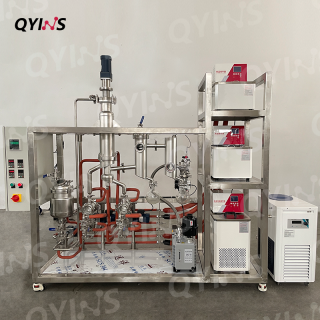 0.1平方不銹鋼分子蒸餾 熱敏性強易氧化產品提純