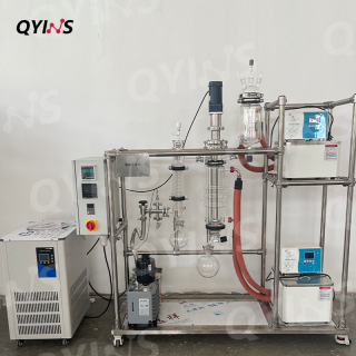 80B維生素ABE香料濃縮提取脂肪酸酰胺精細化工多級提純玻璃薄膜蒸發器