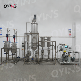 2平方不銹鋼分子蒸餾 帶防爆攪拌預(yù)熱罐 