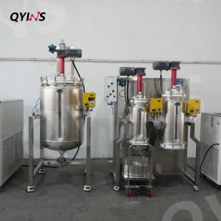 定制多肽一條線不銹鋼裂解組合釜 過濾反應釜 50L