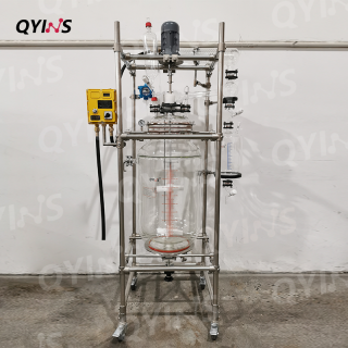 冷凝回流雙層玻璃反應釜100L、150L、200L