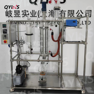 去除反應溶劑提高抗生素中間體純度200B玻璃薄膜蒸發器