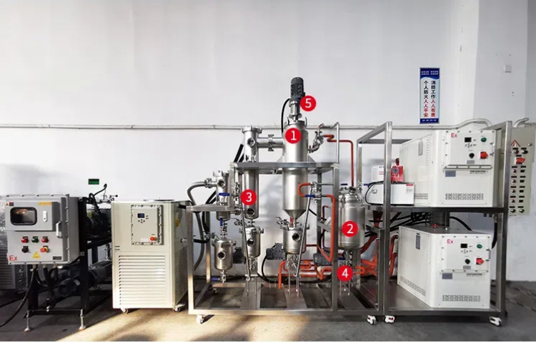 薄膜蒸發(fā)器裝置 薄膜蒸發(fā)器裝置