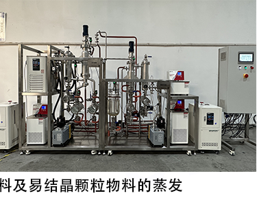 雙極-0.1平方不銹鋼分子蒸餾加薄膜蒸發(fā)器
